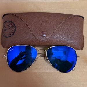 Ray-Ban Eyewear Arm with Gold Tone